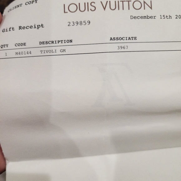 AUTHENTIC LOUIS VUITTON TIVOLI GM 💕🎁 - Picture 7 of 10